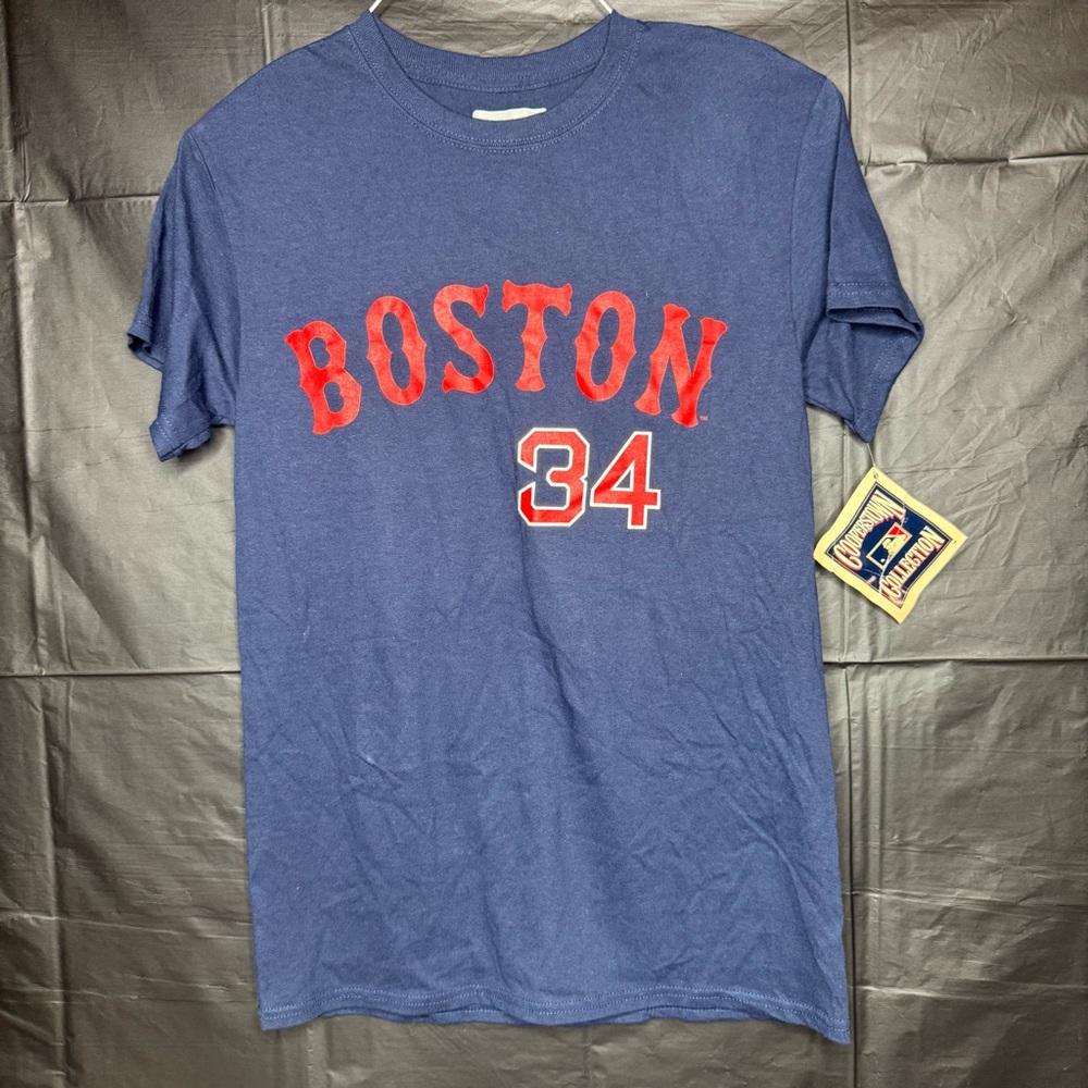 David Ortiz Boston Red Sox #34 player team t-shirt
